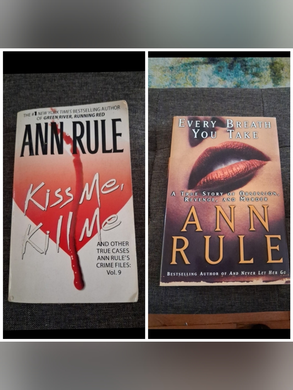 Ann Rule True Crime Lot -